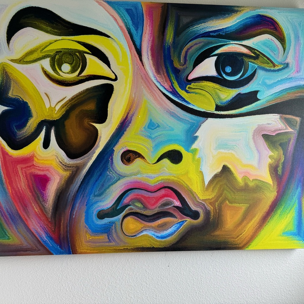 Multicolored Artistic Abstraction